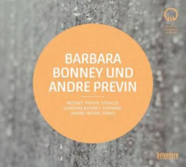 Barbara Bonney & Andre Previn | Belvedere BCD10156