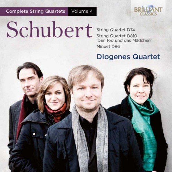 Schubert - String Quartets Vol.4 | Brilliant Classics 94464