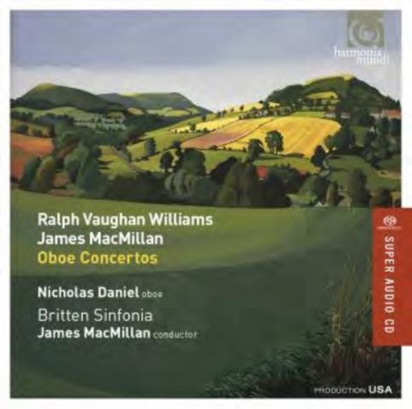Vaughan Williams and MacMillan - Oboe Concertos | Harmonia Mundi HMU807573