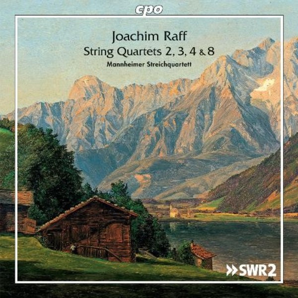 Joachim Raff - String Quartets Nos 2, 3, 4 & 8 | CPO 7770042