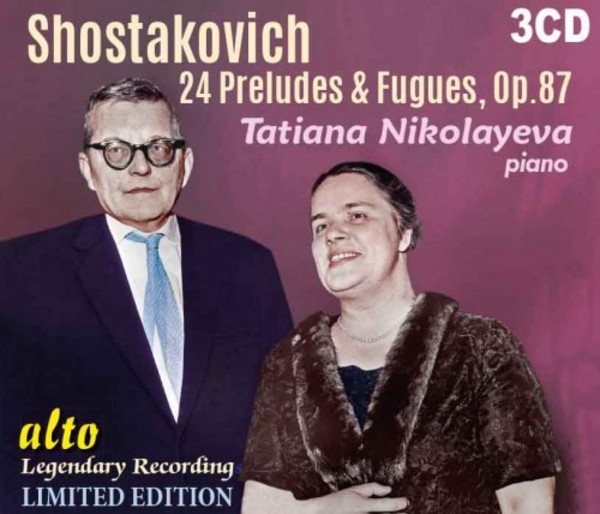Shostakovich - 24 Preludes & Fugues Op.87 | Alto ALC2507