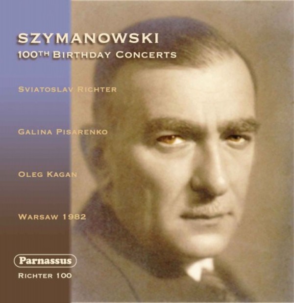 Szymanowski - 100th Birthday Concerts | Parnassus PACD960545