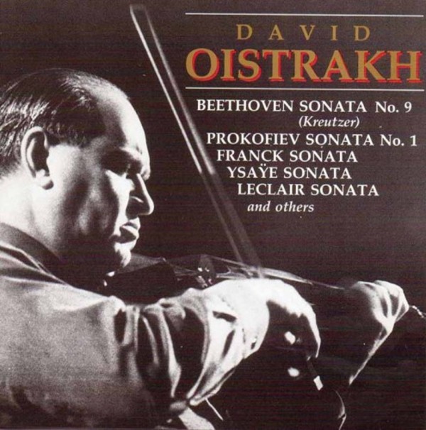 David Oistrakh: Violin Sonatas and other works | Vanguard OVC4080