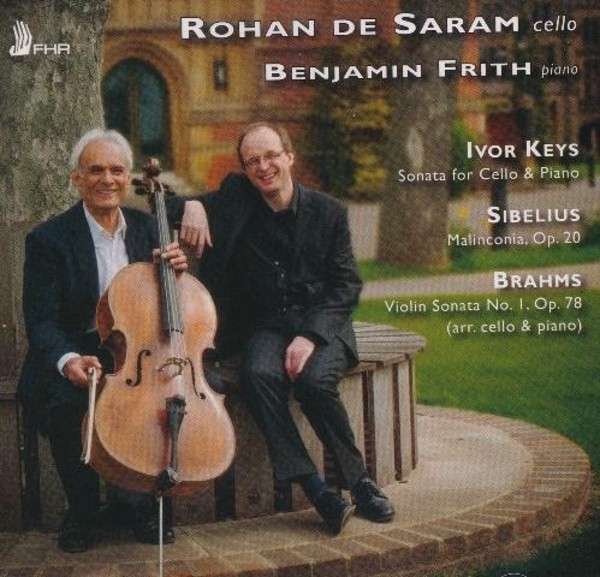 Keys / Sibelius / Brahms - Works for Cello and Piano