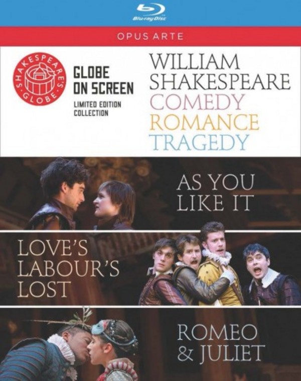 Shakespeare - Comedy, Romance, Tragedy (Blu-ray) | Opus Arte OABD7175BD