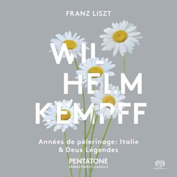 Liszt - Annees de pelerinage: Italie, Deux Legendes | Pentatone PTC5186220