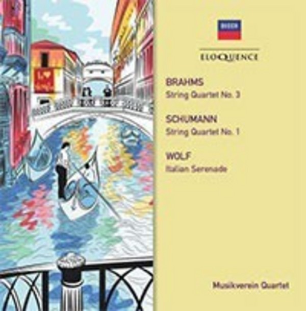 Schumann / Brahms / Wolf - String Quartets | Australian Eloquence ELQ4807399
