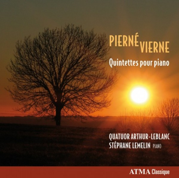 Pierne / Vierne - Quintets for Piano | Atma Classique ACD22384