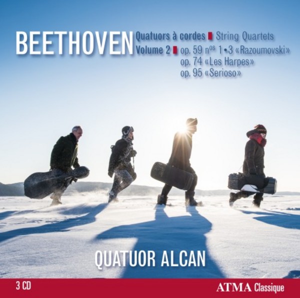Beethoven - String Quartets vol.2 | Atma Classique ACD22492