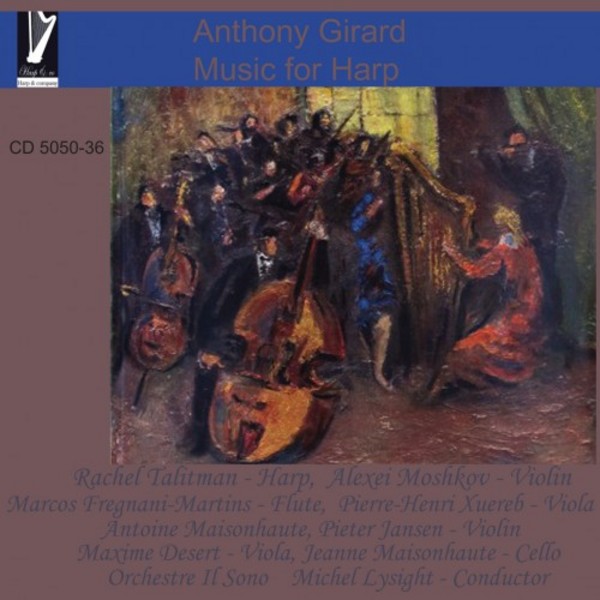 Anthony Girard - Music for Harp | Harp & Co CD505036