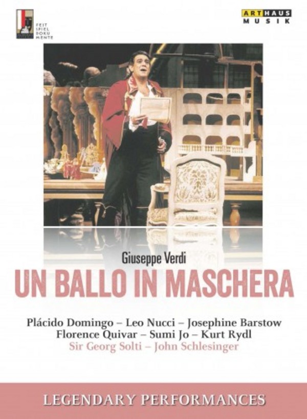Verdi - Un Ballo in Maschera (DVD) | Arthaus 109104