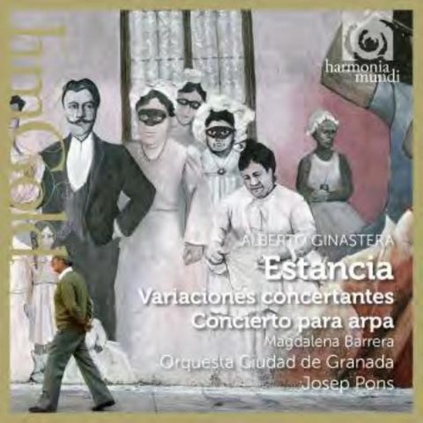 Ginastera - Estancia, Variaciones concertantes, Harp Concerto | Harmonia Mundi - HM Gold HMG501808