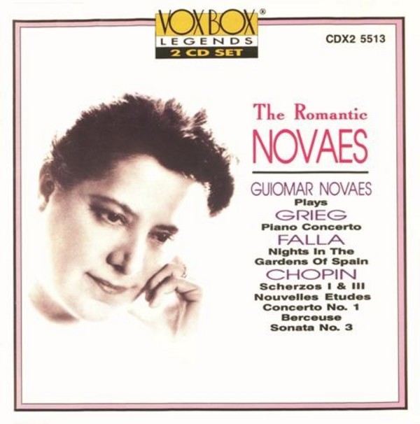 The Romantic Novaes | Vox Classics CDX25513