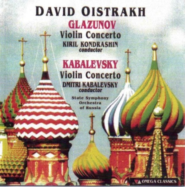 Glazunov / Kabalevsky - Violin Concertos | Vanguard OCD1025