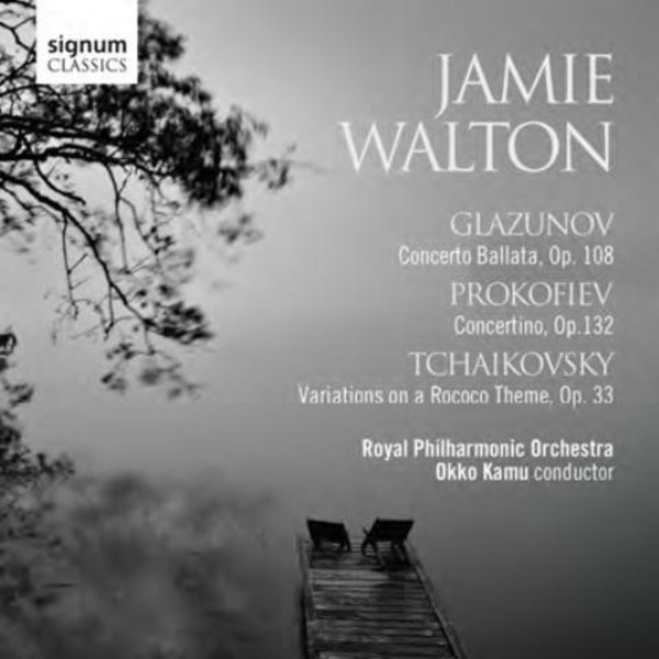 Jamie Walton plays Glazunov, Prokofiev and Tchaikovsky