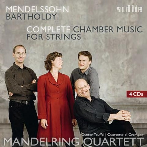 Mendelssohn - Complete Chamber Music for Strings | Audite AUDITE21436