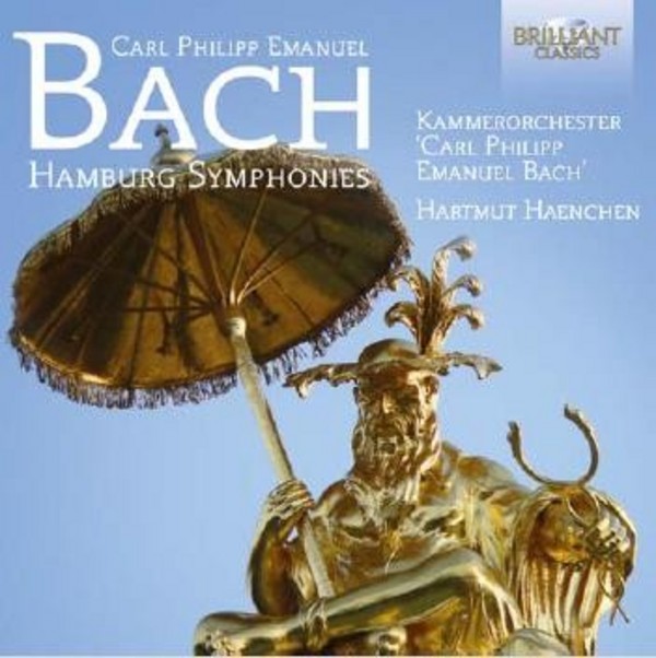 CPE Bach - Hamburg Symphonies | Brilliant Classics 94821