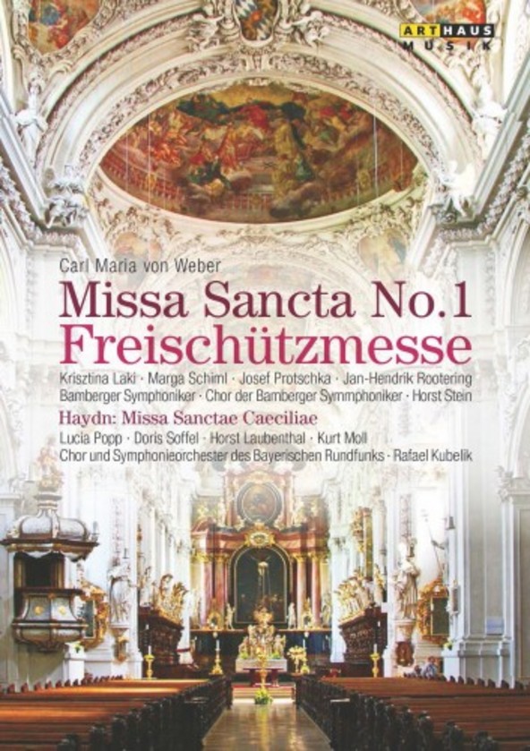 Weber - Missa Sancta No.1 Freischutzmesse / Haydn - Missa Sanctae Caeciliae (DVD) | Arthaus 109106