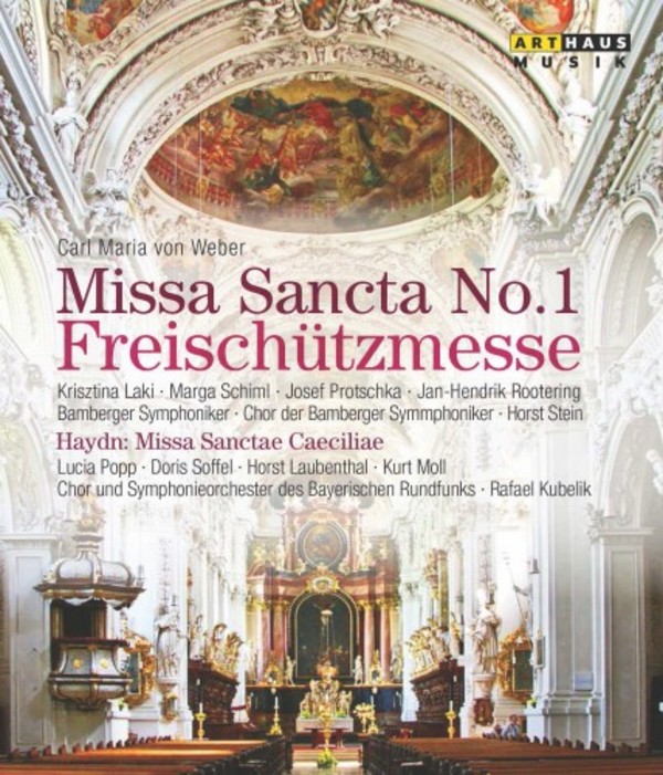 Weber - Missa Sancta No.1 Freischutzmesse / Haydn - Missa Sanctae Caeciliae (Blu-ray)