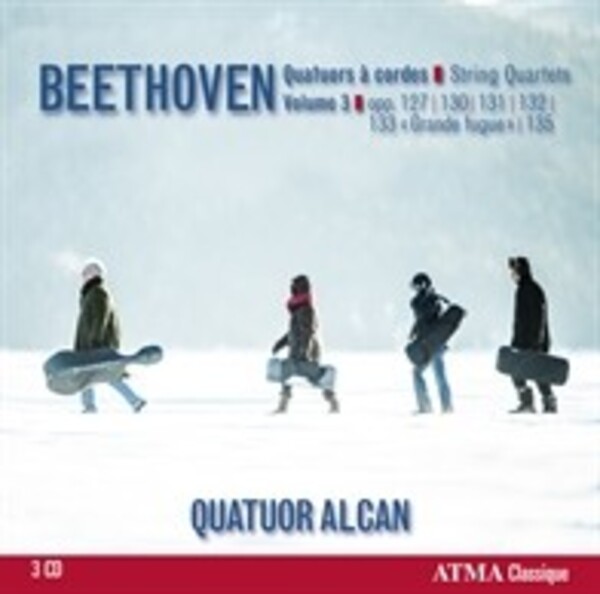 Beethoven - Complete String Quartets Vol.3 | Atma Classique ACD22493