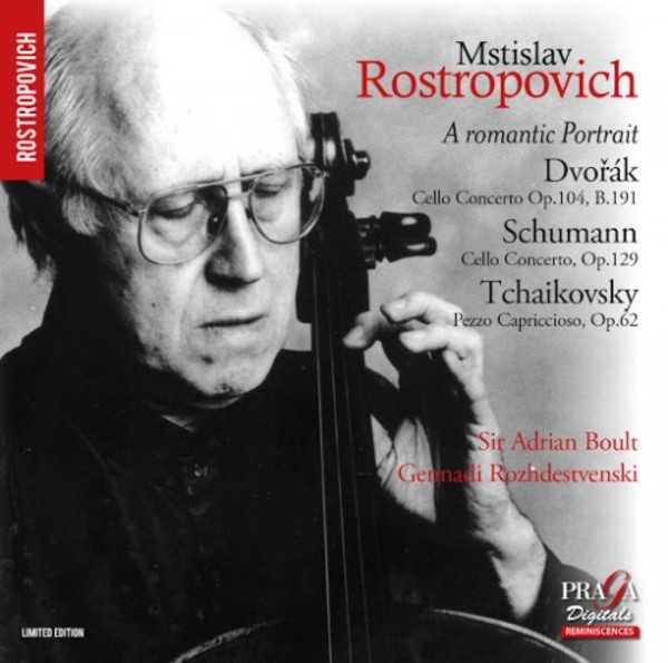 Mstislav Rostropovich: A Romantic Portrait | Praga Digitals DSD350112