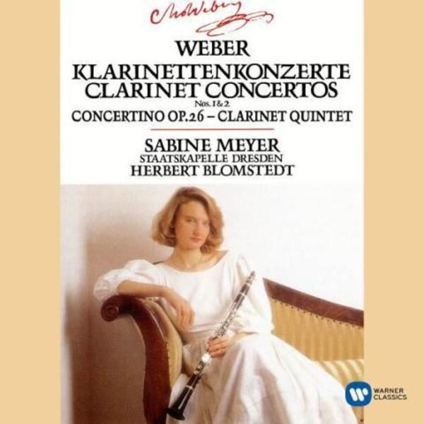 Weber - Clarinet Concertos, Concertino, Clarinet Quintet | Warner - Original Jackets 2564607589