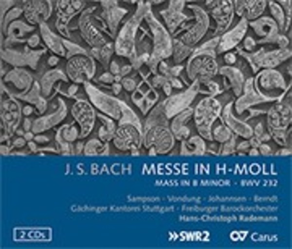 J S Bach - Mass in B Minor (CD) | Carus CAR83314
