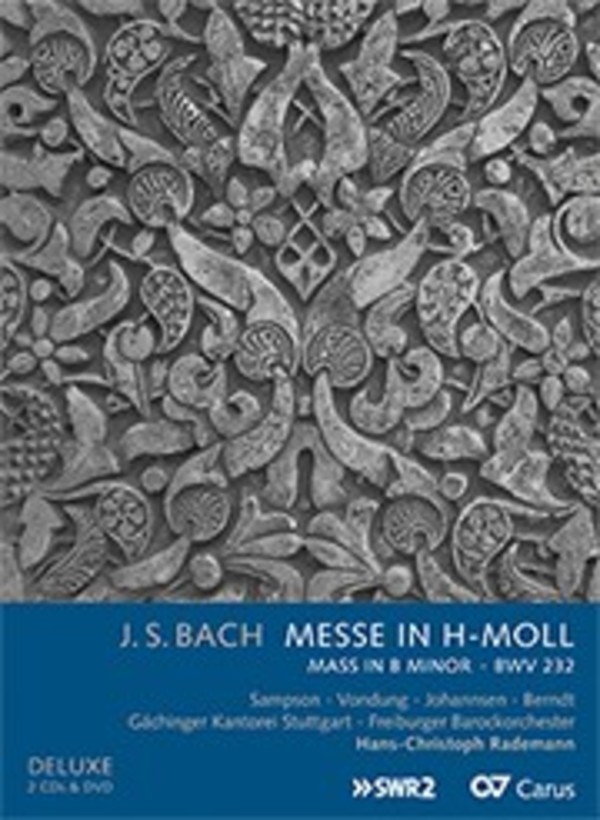 J S Bach - Mass in B Minor (CD+DVD) | Carus CAR83315
