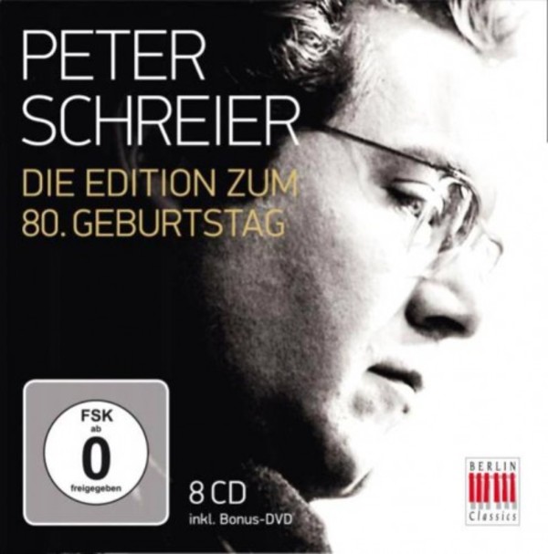 Peter Schreier: 80th Birthday Edition | Berlin Classics 0300659BC