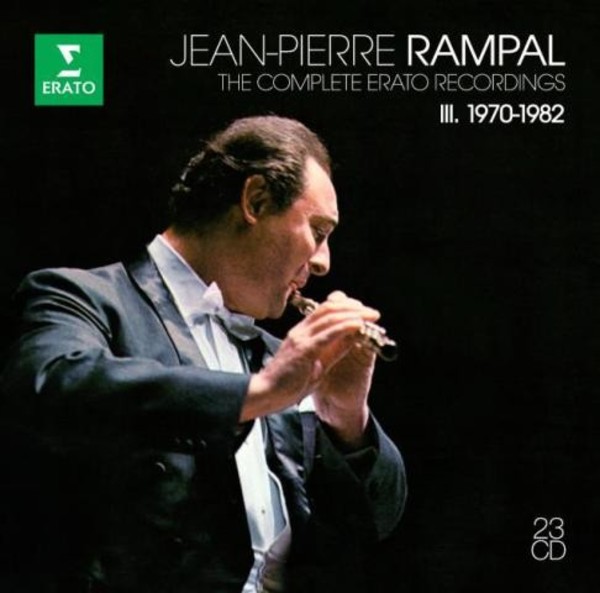 Jean-Pierre Rampal: The Complete Erato Recordings Vol.3 1970-82 | Erato 2564619042