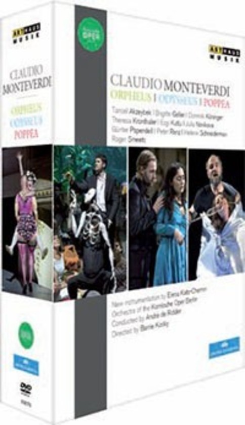 Monteverdi - Orpheus, Odysseus, Poppea (DVD)