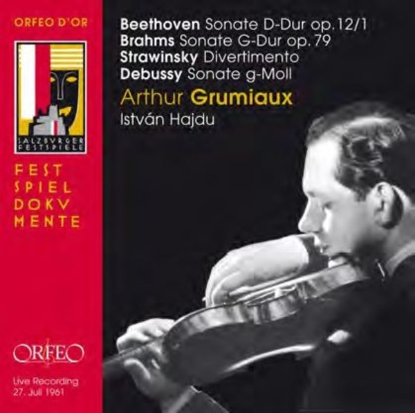 Arthur Grumiaux: Recital | Orfeo - Orfeo d'Or C912151