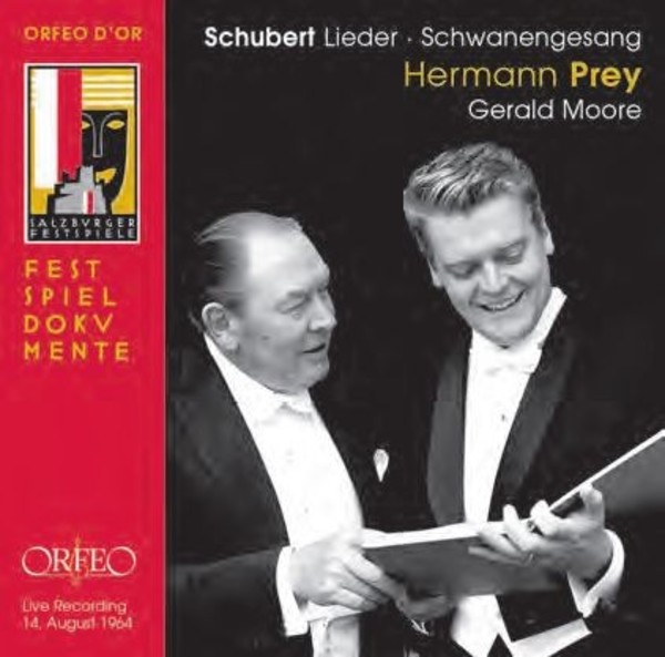 Schubert - Lieder, Schwanengesang | Orfeo - Orfeo d'Or C911151