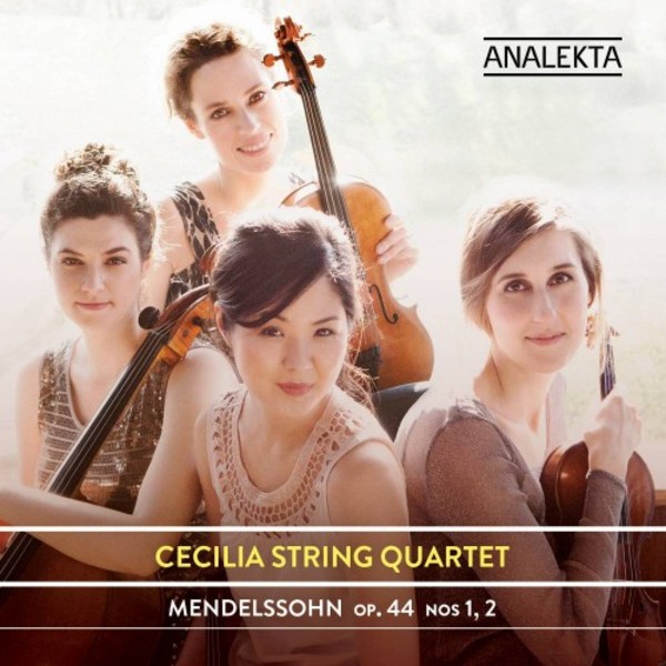 Mendelssohn - String Quartets Op.44 Nos 1 & 2 | Analekta AN29844