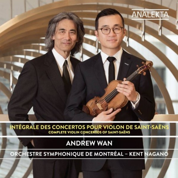 Saint-Saens - Complete Violin Concertos | Analekta AN28770