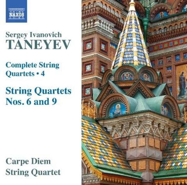 Taneyev - Complete String Quartets Vol.4 | Naxos 8573470