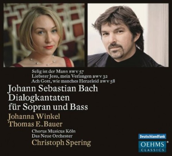 J S Bach - Dialogkantaten fur Sopran und Bass | Oehms OC1815