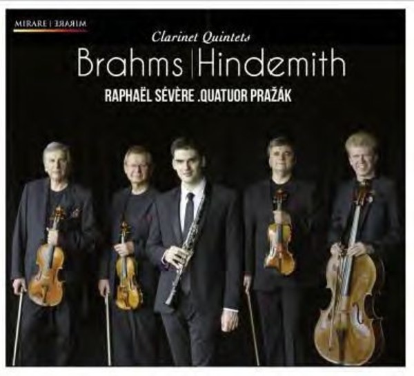Brahms / Hindemith - Clarinet Quintets | Mirare MIR282