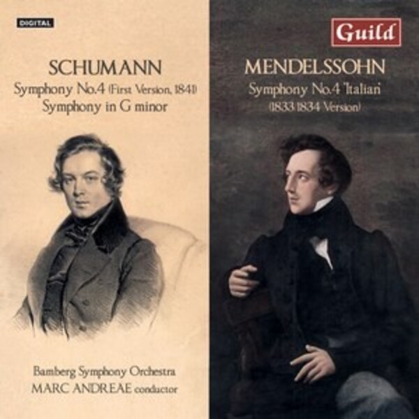 Schumann / Mendelssohn - Symphonies No.4 | Guild GMCD7412