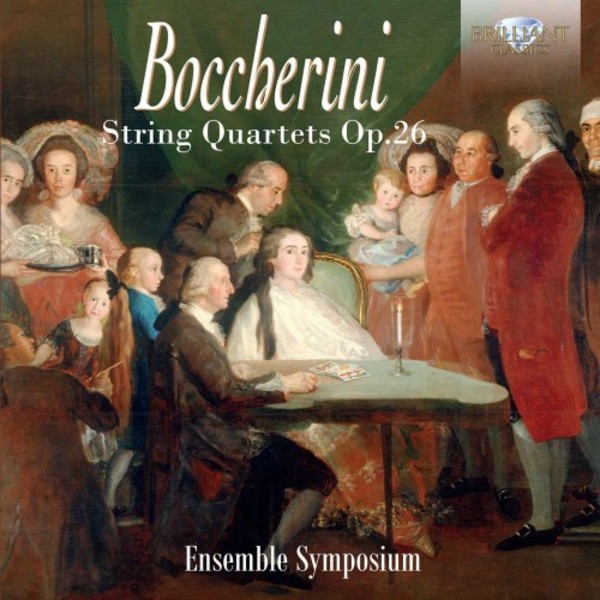 Boccherini - String Quartets Op.26 | Brilliant Classics 95302