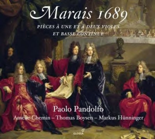 Marais 1689: Pieces a Une et a Deux Violes | Glossa GCD920415
