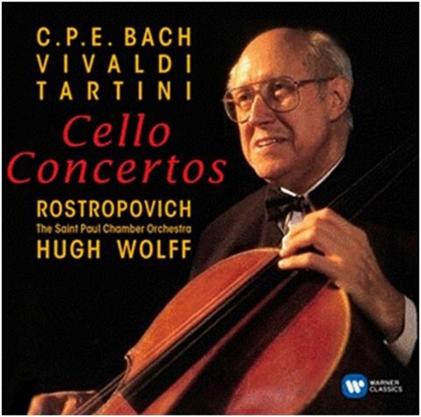 CPE Bach / Vivaldi / Tartini - Cello Concertos | Warner - Original Jackets 2564677330
