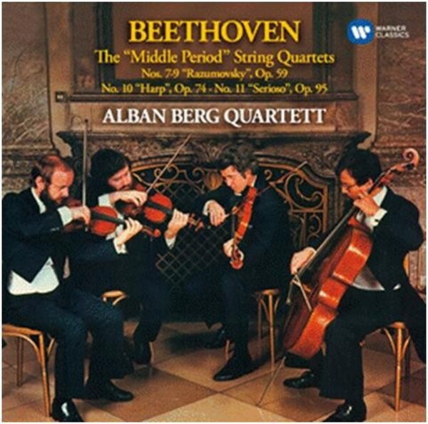 Beethoven - The Middle Period Quartets | Warner - Original Jackets 2564676770
