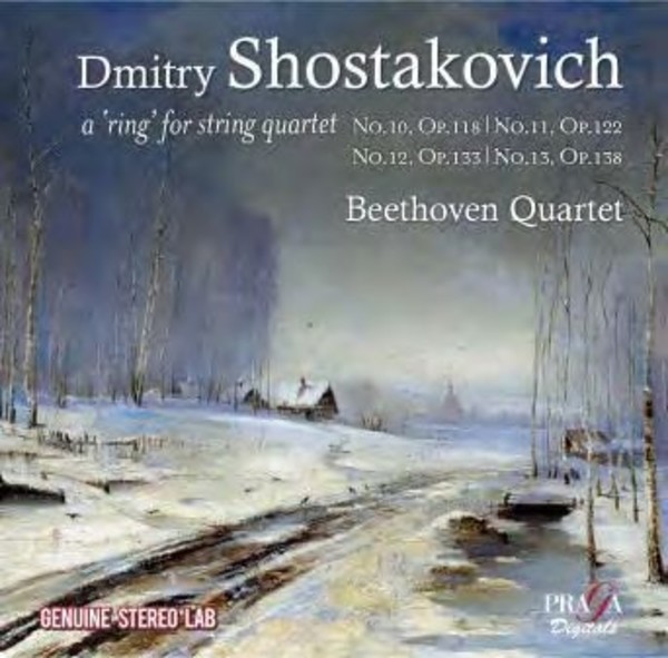 Shostakovich - A Ring for String Quartet | Praga Digitals PRD250318