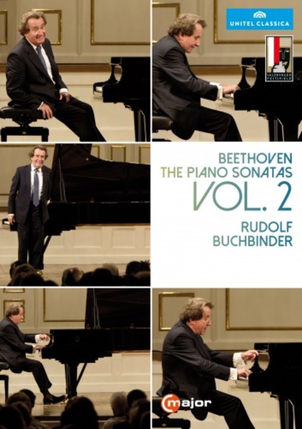Beethoven - Piano Sonatas Vol.2 (DVD) | C Major Entertainment 734308