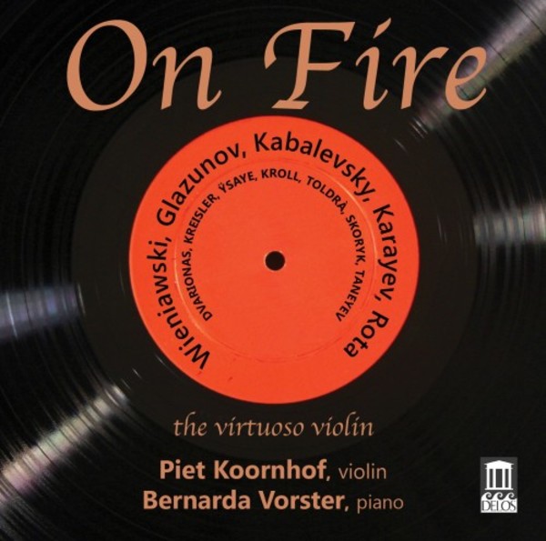 On Fire: the Virtuoso Violin | Delos DE3479