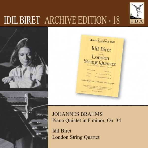Brahms - Piano Quintet | Idil Biret Edition 8571320