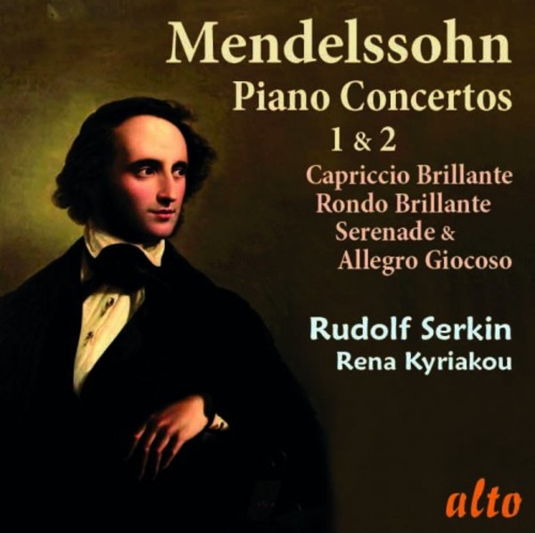 Mendelssohn - Piano Concertos nos 1 & 2, Capriccio brillant, Rondo brillant | Alto ALC1319