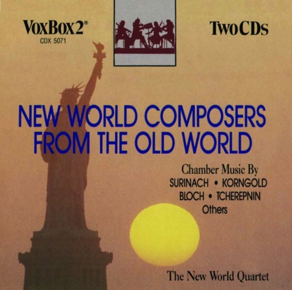 New World Composers from the Old World | Vox Classics CDX5071