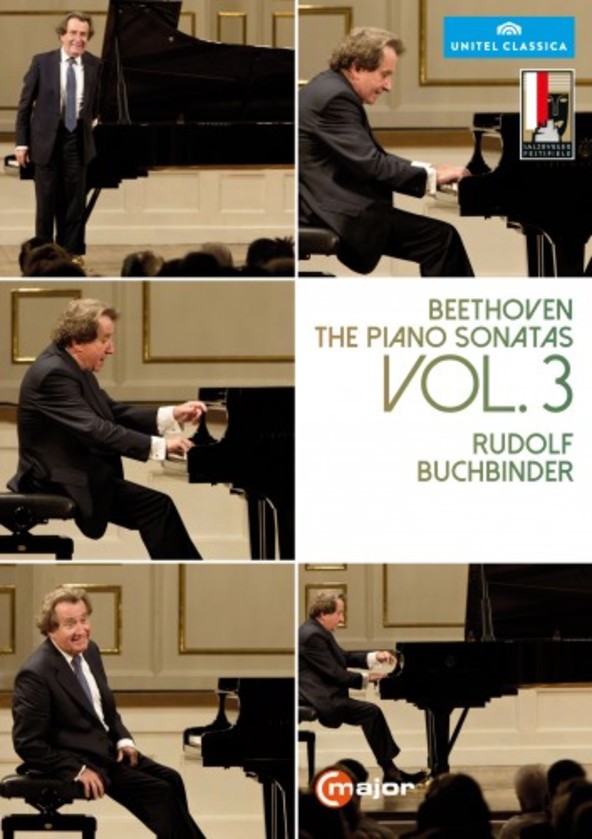 Beethoven - Piano Sonatas Vol.3 (DVD) | C Major Entertainment 734508